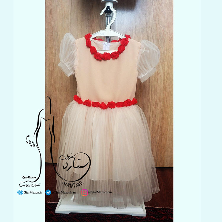 لباس بچه مدل گل رز