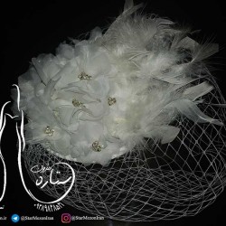 کلاه عروس مزون ستاره همراه شادی های شماست