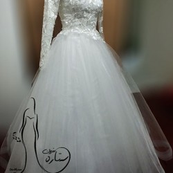 لباس عروس رومی مزون ستاره همراه شادی های شماست