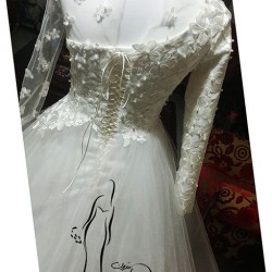 لباس عروس رومی مزون ستاره همراه شادی های شماست