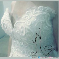 نمونه تنگی و گشادی بالاتنه لباس عروس مزون ستاره مزون ستاره همراه شادی های شماست